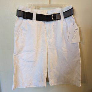 Calvin Klein Shorts with Belt NWT